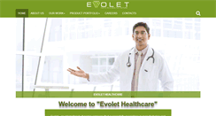 Desktop Screenshot of evolet.in