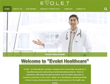 Tablet Screenshot of evolet.in